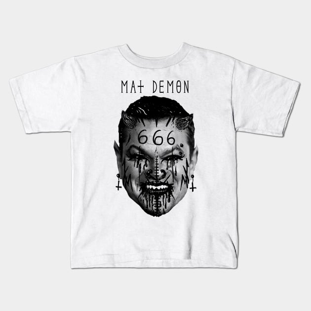 Mat Demon Kids T-Shirt by jonah block